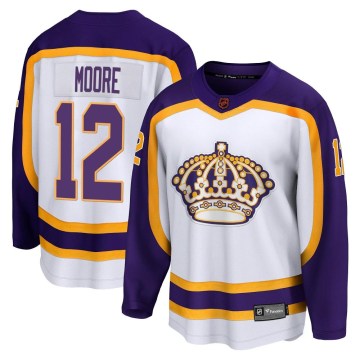 Fanatics Branded Los Angeles Kings Youth Trevor Moore Breakaway White Special Edition 2.0 NHL Jersey