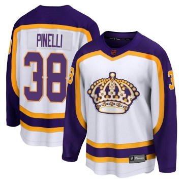 Fanatics Branded Los Angeles Kings Youth Francesco Pinelli Breakaway White Special Edition 2.0 NHL Jersey