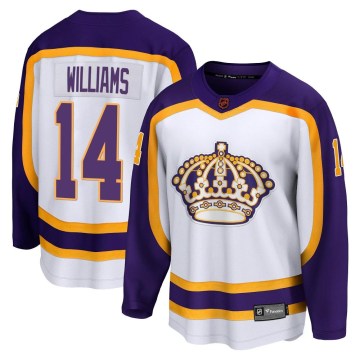 Fanatics Branded Los Angeles Kings Youth Justin Williams Breakaway White Special Edition 2.0 NHL Jersey