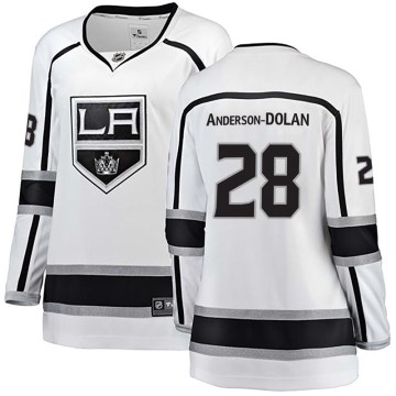 Fanatics Branded Los Angeles Kings Women's Jaret Anderson-Dolan Breakaway White Away NHL Jersey