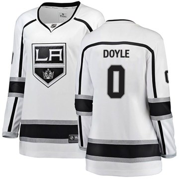 Fanatics Branded Los Angeles Kings Women's Braden Doyle Breakaway White Away NHL Jersey