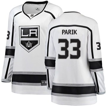 Fanatics Branded Los Angeles Kings Women's Lukas Parik Breakaway White Away NHL Jersey