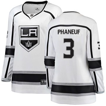 Fanatics Branded Los Angeles Kings Women's Dion Phaneuf Breakaway White Away NHL Jersey
