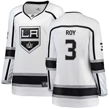 Fanatics Branded Los Angeles Kings Women's Matt Roy Breakaway White Away NHL Jersey
