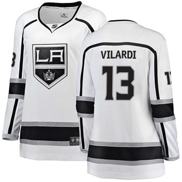 Fanatics Branded Los Angeles Kings Women's Gabriel Vilardi Breakaway White Away NHL Jersey