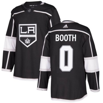 Adidas Los Angeles Kings Men's Agnus Booth Authentic Black Home NHL Jersey