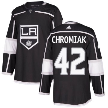 Adidas Los Angeles Kings Men's Martin Chromiak Authentic Black Home NHL Jersey