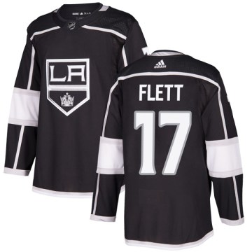 Adidas Los Angeles Kings Men's Bill Flett Authentic Black Home NHL Jersey