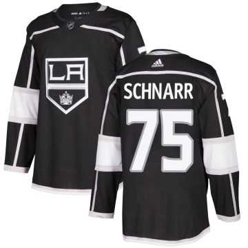 Adidas Los Angeles Kings Men's Nate Schnarr Authentic Black Home NHL Jersey