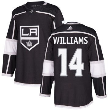 Adidas Los Angeles Kings Men's Justin Williams Authentic Black Home NHL Jersey