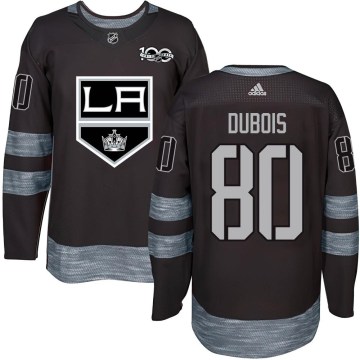 Los Angeles Kings Youth Pierre-Luc Dubois Authentic Black 1917-2017 100th Anniversary NHL Jersey