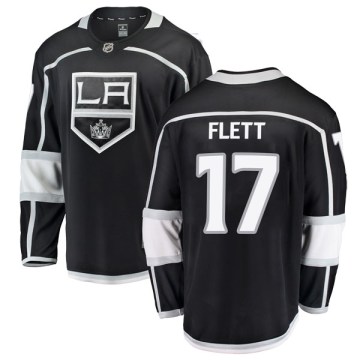 Fanatics Branded Los Angeles Kings Men's Bill Flett Breakaway Black Home NHL Jersey