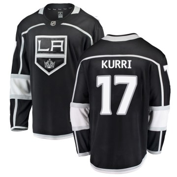 Fanatics Branded Los Angeles Kings Men's Jari Kurri Breakaway Black Home NHL Jersey