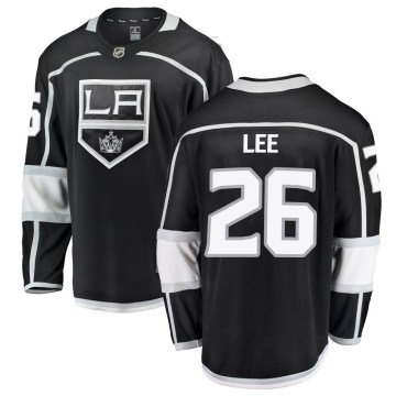Fanatics Branded Los Angeles Kings Men's Andre Lee Breakaway Black Home NHL Jersey