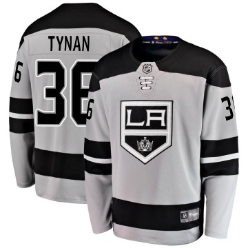 Fanatics Branded Los Angeles Kings Men's T.J. Tynan Breakaway Gray Alternate NHL Jersey
