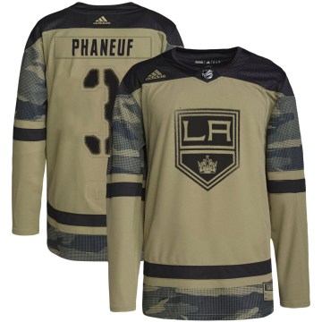 Adidas Los Angeles Kings Men's Dion Phaneuf Authentic Camo Military Appreciation Practice NHL Jersey